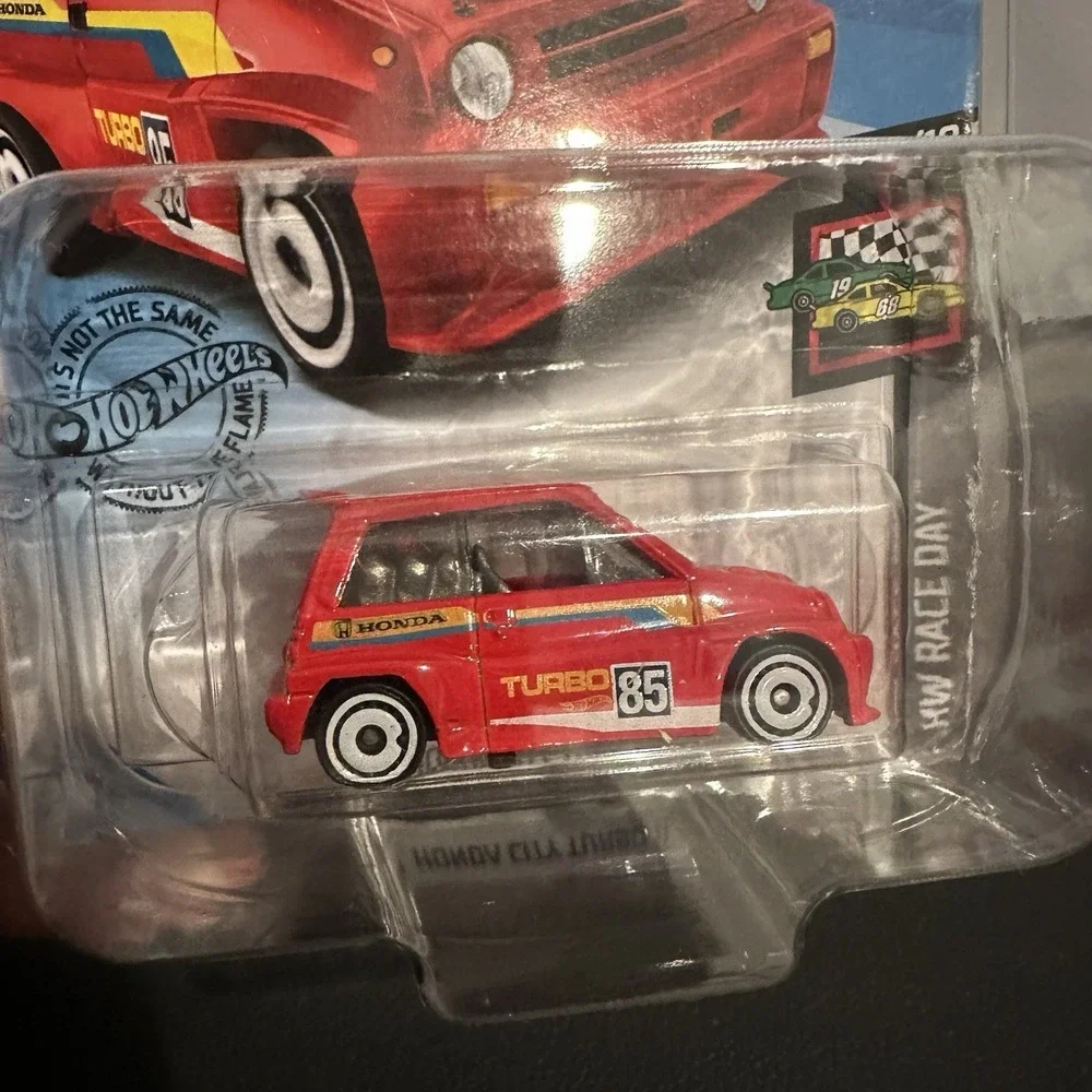 Hot Wheels Honda City Turbo II Lot Of 4 ZAMAC JDM Variations w/ Protector Case A